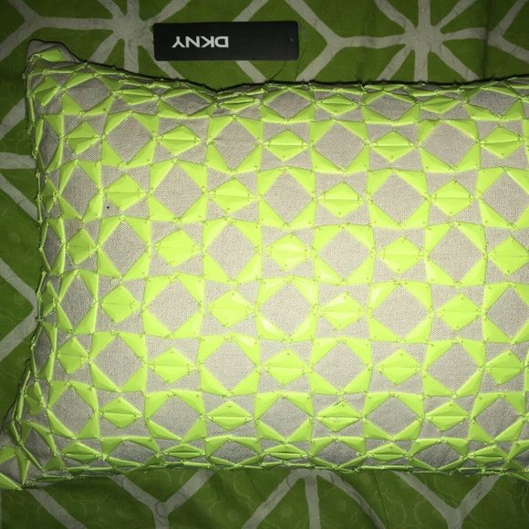 DKNY Donna Karen Fraction Geometric Pillow